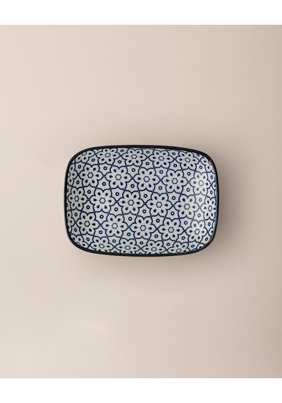 Reve Bleu Lucida Tabak - 17 Cm - Mavi/beyaz 8684427225219 Çok Renkli
