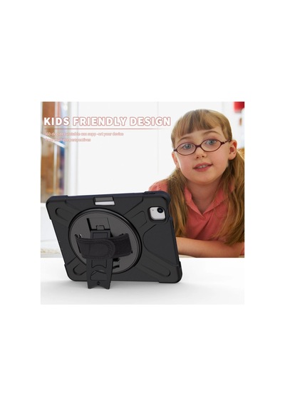 Apple İpad Pro 11 2020 Kılıf Amazing Tablet Kapak - Siyah Arka Kapak