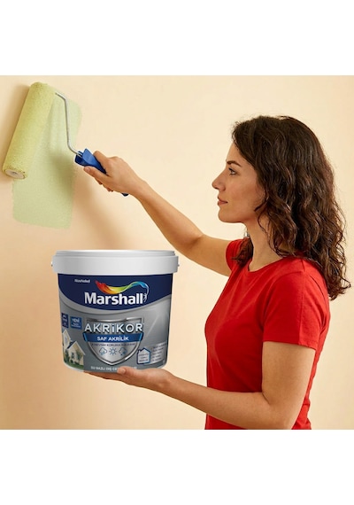 Marshall Akrikor Saf Akrilik Bw Baz 15 L Dış Cephe Boyası Diğer