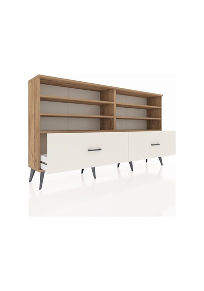 Arges Konsol 6 Raflı 2 Çekmeceli 176x30x99 Çam-çam/aytaşı Atlas Çam/aytası - Atlas Çam Arges Konsol 6 Raflı 2 Çekmeceli 176x30x99 Çam-çam/aytaşı Atlas Çam/aytası - Atlas Çam