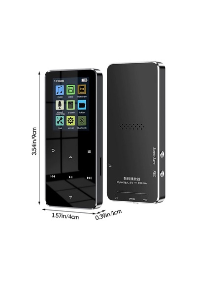 8gb Hafızalı Mp3-mp4 Player Müzik Çalar Fm Radyo Bluetooth Kulaklık Ve Hoparlör İle Kullanabilme