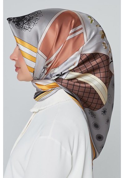 Armine İpek Eşarp 8303d Twill -37