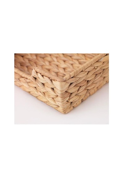 Peçetelik Meridyendukkan Hasır Peçetelik 23x23 Cm Su Sümbülü Bej