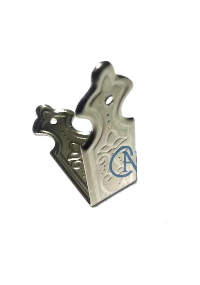 Dekoratif Sandık, Kutu Kenarı, 11x32mm, Nikel, 1 Adet