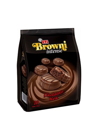 Eti Browni Intense Mini Çikolatalı Kek 160 G - 8 Adet Tarı