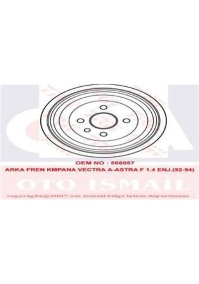 TRW DB4002 FREN KAMPANASI ASTRA F 91- VECTRA A 88- ASCONA B C KAD
