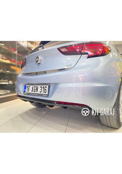 Opel Astra K 2015-2021 Rieger Difüzör Plastik Boyasız
