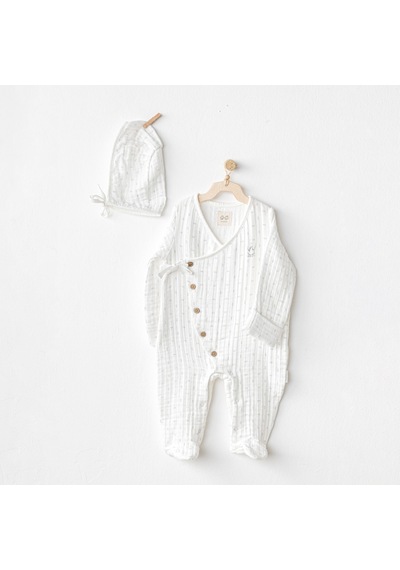 Andywawa Wawa Boys Bebek Tulum Takım Ac24734 Beyaz White