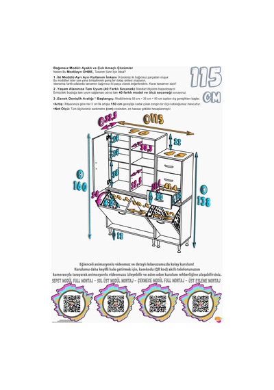 Ohbe 75 + 45cm Genişlik 160cm Boy 32,5cm Derinlik Kirli Sepetli 1 Kapak 3 Çekmeceli Çok Amaçlı Banyo Dolabı Beyaz Ohbe 75 + 45cm Genişlik 160cm Boy 32,5cm Derinlik Kirli Sepetli 1 Kapak 3 Çekmeceli Çok Amaçlı Banyo Dolabı Beyaz