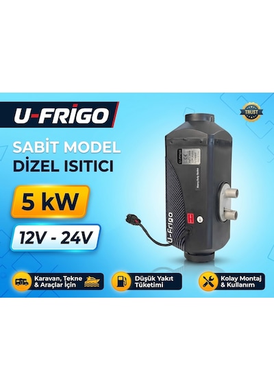 U-frigo 5 Kw 12v/24v Dizel Ortam Isıtıcısı