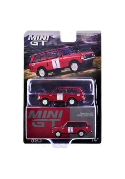 Bl 893 Minigt Range Rover 1971 International Hillrally Winner 1/64 Model Araba