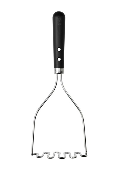 Vardagen Patates Ezici Paslanmaz Çelik 30 Cm Siyah