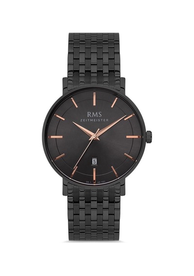 Çelik Kordonlu Rms Erkek Kol Saati Rose Gold 50868386