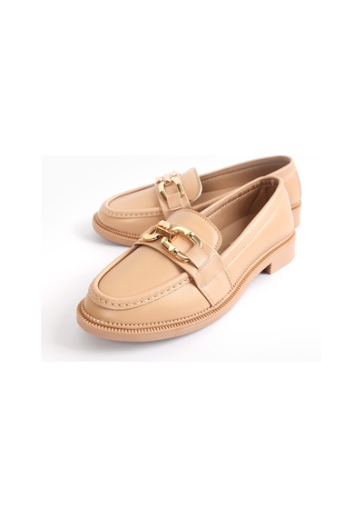 Edna Kadın Loafer Ayakkabı A001-36-k203 Ten