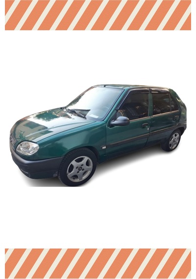 Citroen Saxo Tüm Modellerine Özel 4'lü Mügen Tip Cam Rüzgarlığı