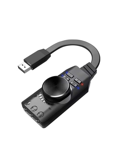 Midex Sg-135 Harici Usb Ses Kartı Gaming Pubg Lol Oyun 7.1 Ses Kartı
