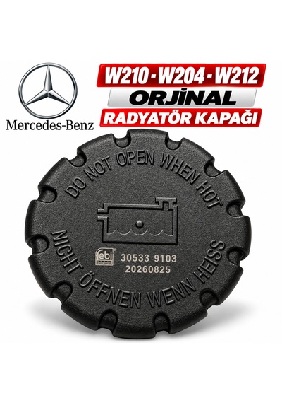 Mercedes W210 W204 W212 Uyumlu  Radyatör Kapağı