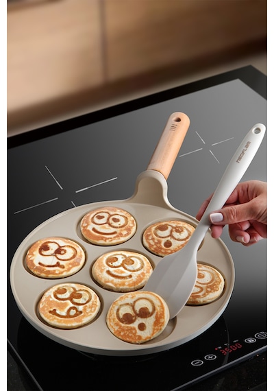 Fika Seramik Kaplama Pancake Tavası 26 Cm - Bej Bej