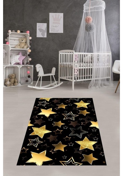 Pelangi Yıldız Desenli Gold Yıldızlı Dijital Baskı Yıkanabilir Kaymaz Taban Bebek Ve Çocuk Odası Halısı, Siyah-gold 100 X 250 Sku: Zeusb0fdx8skjk 163kırçıllıhasır Pelangi Yıldız Desenli Gold Yıldızlı Dijital Baskı Yıkanabilir Kaymaz Taban Bebek Ve Çocuk Odası Halısı, Siyah-gold 100 X 250 Sku: Zeusb0fdx8skjk 163kırçıllıhasır
