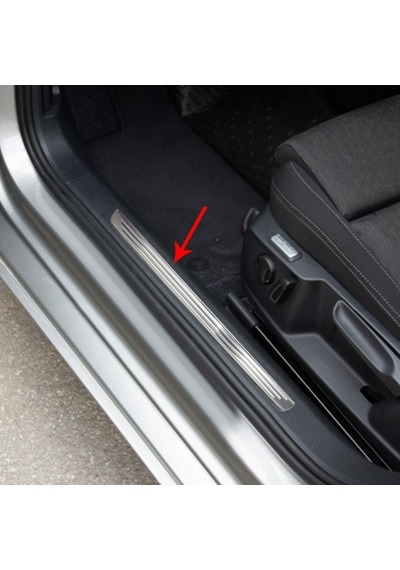 Volkswagen Passat B6 Krom Iç Kapı Eşiği 4 Parça 2005 - 2010 Arası