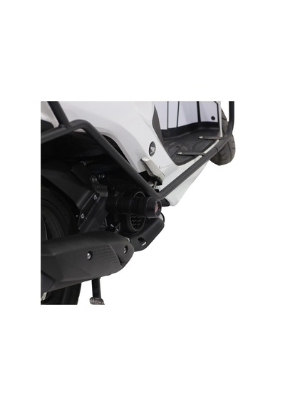GP Kompozit Honda Dio 2021-2022  Uyumlu Egzoz Koruma Takozu Siyah