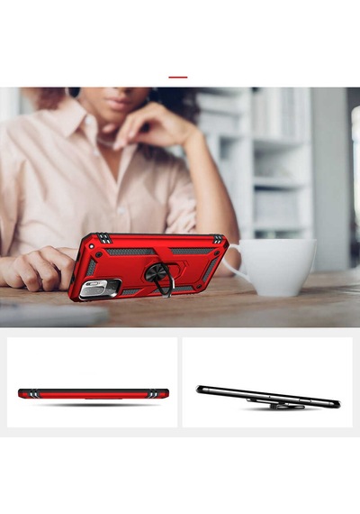 Zore Poco M3 Pro Kılıf Nvth Vega Kapak - Rose Gold