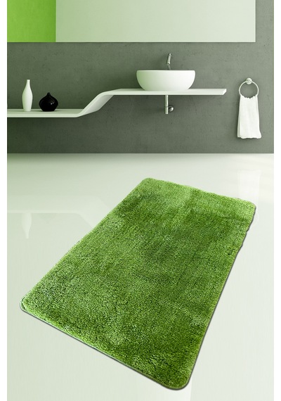 Pasific Light Green 70x120 cm Banyo Halısı Paspas Yıkanabilir