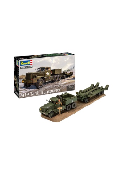 Revell Maket Model Kit Askeri Araçlar M19 Tank Transporter 3364