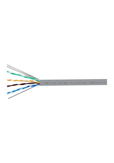 Orıng Rw-u0605gry U/utp Cat6 23awg Lszh 250mhz 500 Metre Bakır Gri Renk Network Kablosu 00327639