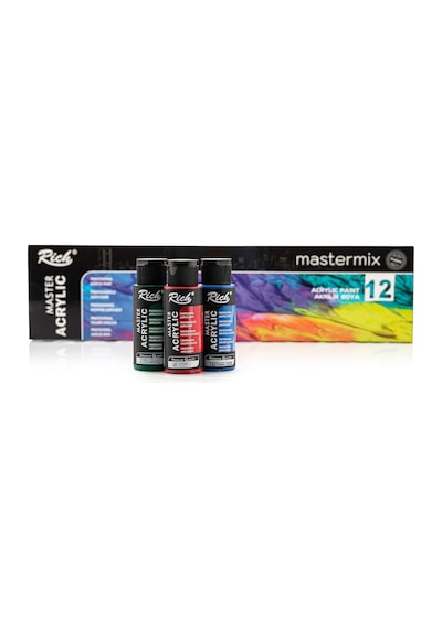Rich Mastermix Akrilik Boya Seti 12 x 60 ML
