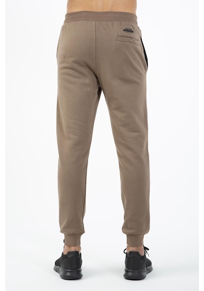 Maraton Sportswear Regular Erkek Ribana Paça Basic Kakao Eşofman Altı 21381-kakao Kahverengi