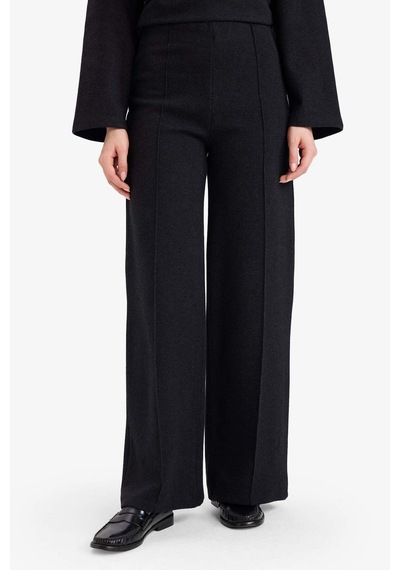 Defacto Wide Leg Düz Paça Pantolon G5323ax25auar169 Antrasit-ar169