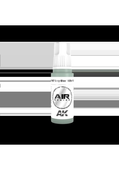 Ak Interactive 11907, 17 Ml. 3gen Grey-blue 1920s-1930s Aircraft Maket Boyası Standart