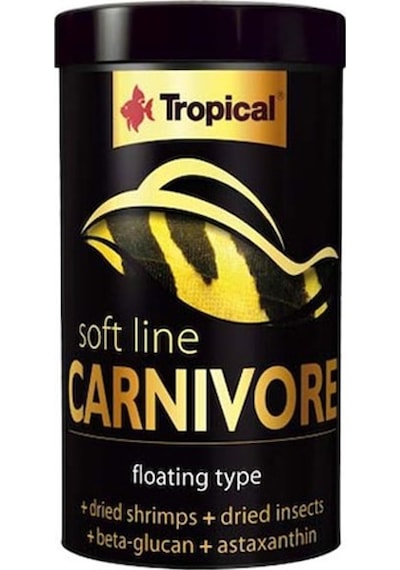 Tropical Softline Carnivore Büyük Yırtıcı Balıklar İçin Çubuk Bal