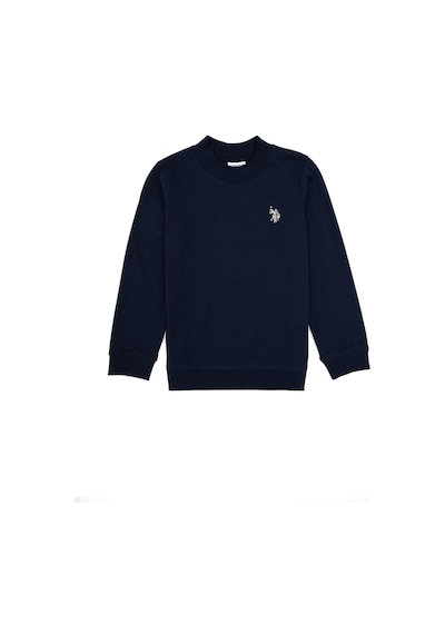 U.S. Polo Assn. Erkek Çocuk Lacivert Basic Bisiklet Yaka Sweatshirt 50314971-VR033