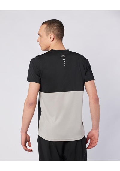 Kappa Midtown Tee Erkek Siyah-gri Regular Tişört Siyah - Gri