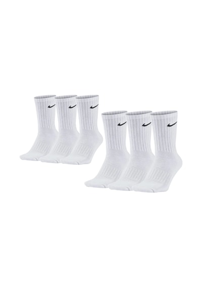 Nike Everyday Cushioned Crew Antrenman 6ÇİFT Beyaz