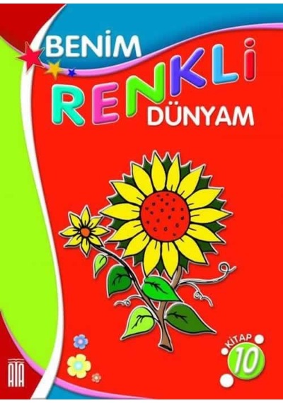 Ata Benim Renkli Dünyam Boyama Kitabı 10