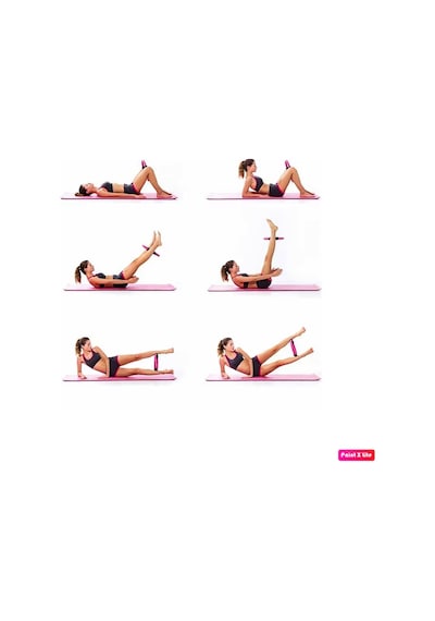 Avessa BPC-100 Dura-Strong 36 CM Tutmalı Pilates Çemberi Gri