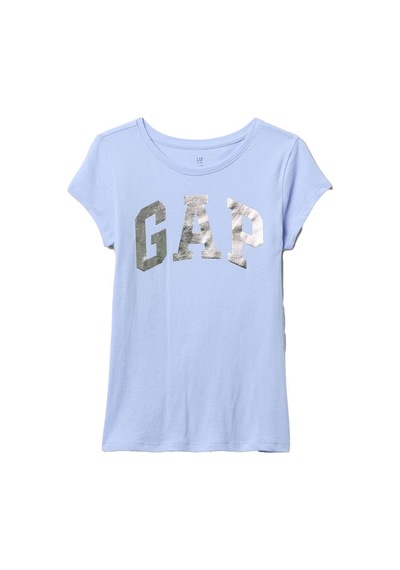 Gap V-hs Ss Logo Tee T-shirt - 721891-10210 Mavi