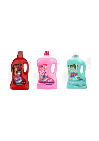 Bingo Renkliler 3lt + Yüzey Tem. Fresh 2.5 Lt + Yüzey Tem. Fresh 2.5 Lt 3'lü Set Diğer