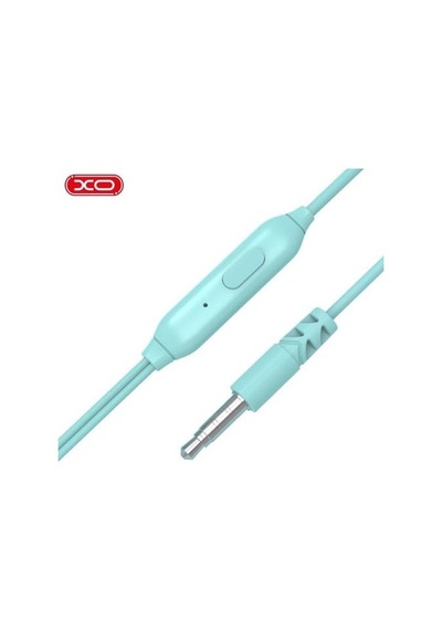 Xo Ep50 3.5mm Aux Girişli Mikrofonlu Kablolu Kulaklık - Hd Ses Kalitesi, Multimedya Tuşlu Ve Silikon Uçlu Kulak İçi Kulaklık - Mavi Pembe