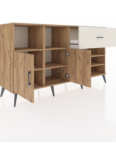 Hyperion Konsol 6 Raflı Tek Çekmeceli 2 Kapaklı 176x44x99 Çam-çam/aytaşı Atlas Çam - Atlas Çam Hyperion Konsol 6 Raflı Tek Çekmeceli 2 Kapaklı 176x44x99 Çam-çam/aytaşı Atlas Çam - Atlas Çam