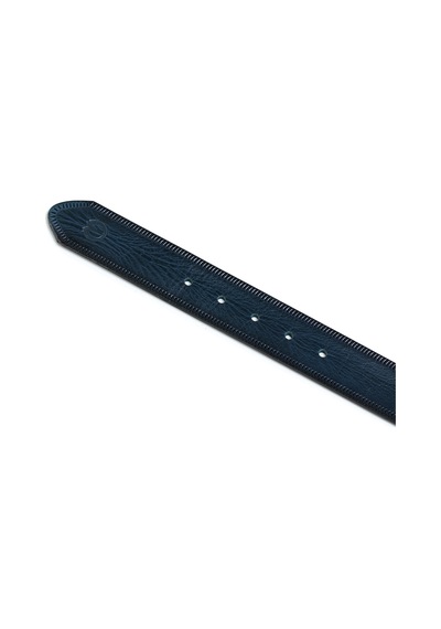 Lacivert Erkek N-040-126 Grande Spor Kemer Genişlik 4 Cm