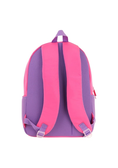 Kauko Holiday Kız Çocuk Altı Bölmeli Rozetli Okul Sırt Çantası - Pembe - K1830 Pembe - Mor