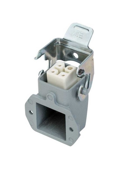 Mete Enerji 403002S 4x10A Eğik Makine Prizi 250 V