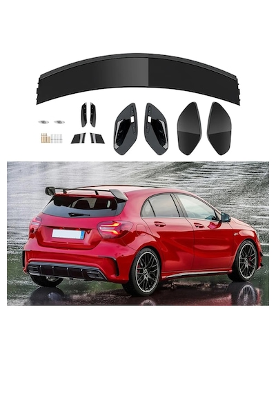 Mercedes W176 A Serisi A180-a200-a260 Uyumlu Spoiler Kanat İthal