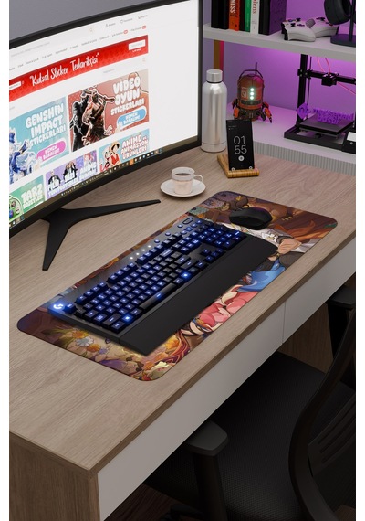 Ifa Genshin Impact Anime Oyuncu V2 - 70x30 Xl Gaming Mouse Pad Fare Altlığı