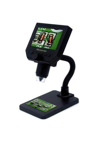4.3''lcd Digital Ekran 3.6mp Taşınabilir Hd Stantlı Mikroskop