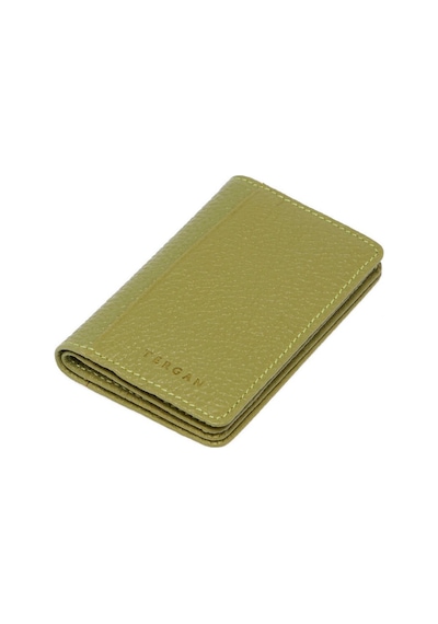 Tergan Yeşil Deri Unisex Kredi Kartlık - S1kk00001601-g8z Yeşil
